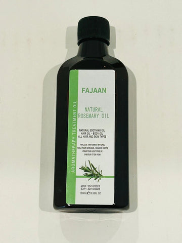 Fajaan Natural Rosemary Aromatherapy Treatment Oil 100ml